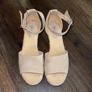 Style & Co wedge espadrille sandals